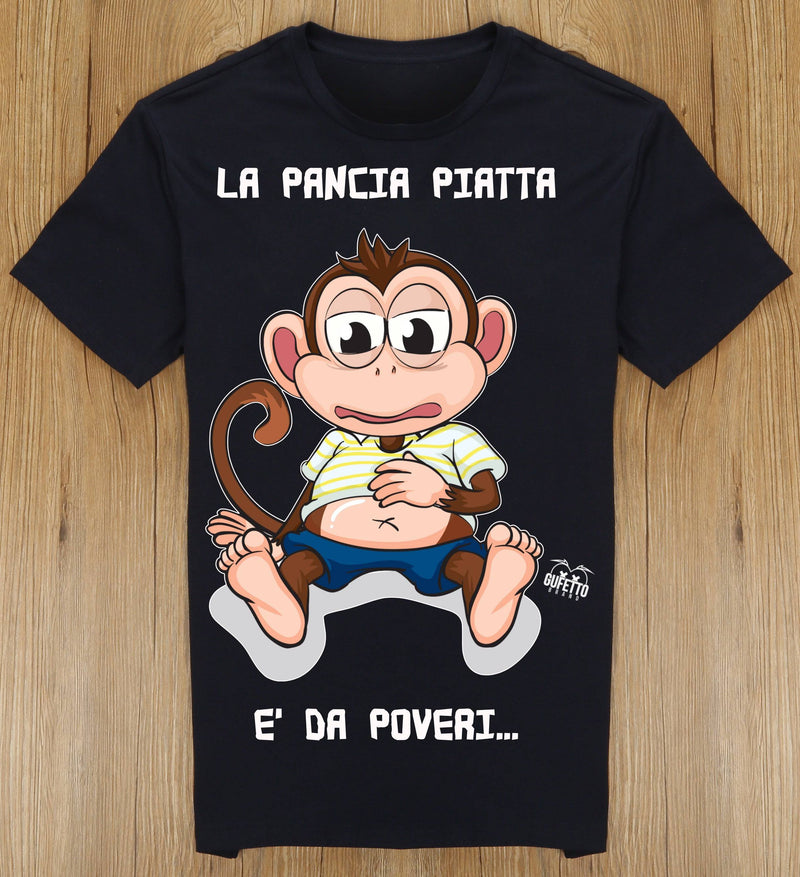 T-shirt Donna PANCIA ( L8103 ) - Gufetto Brand 
