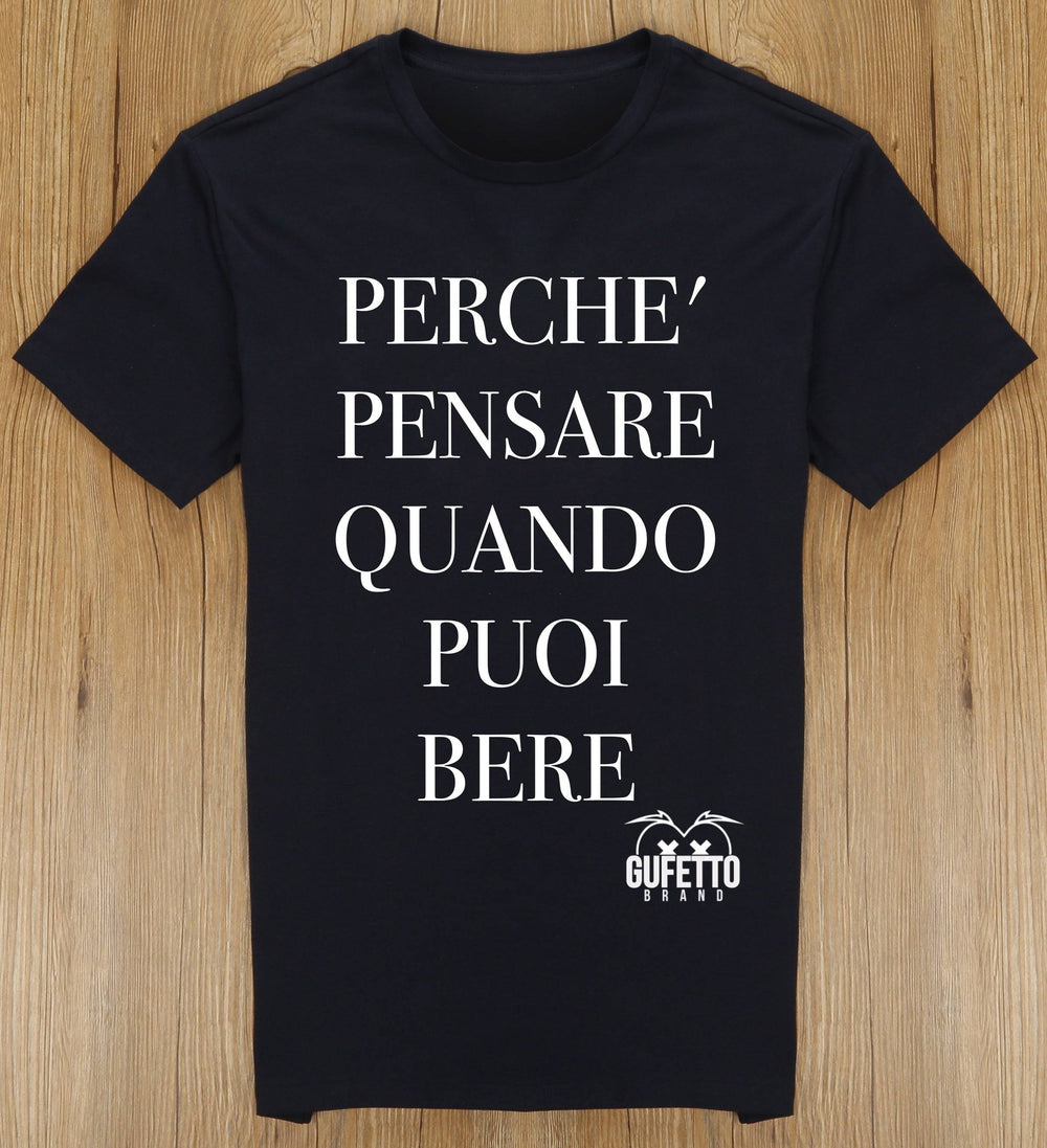 T-shirt Donna PERCHE' ( U8315 ) - Gufetto Brand 