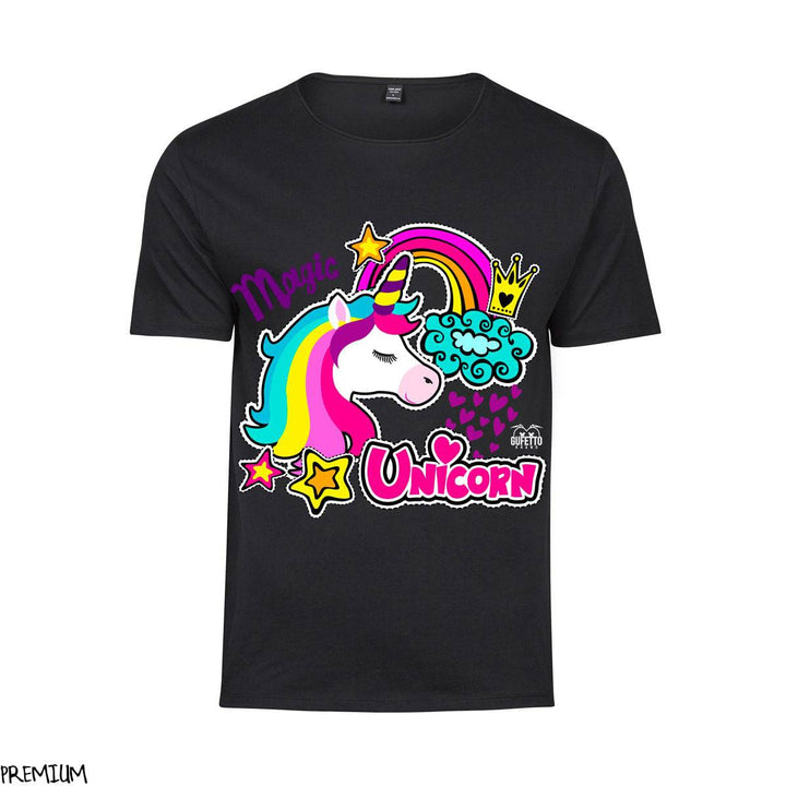 T-shirt Donna  Psyco Unicorn ( X6104 ) - Gufetto Brand 