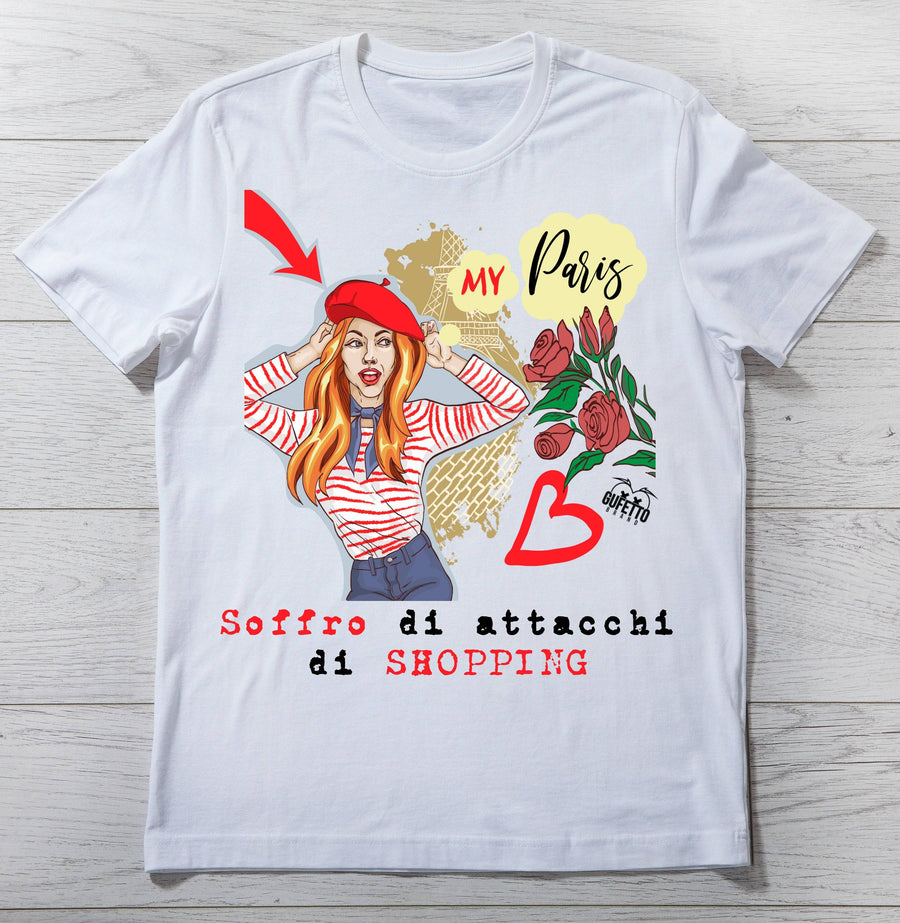 T-shirt Donna SOFFRO DI ( S17324 ) - Gufetto Brand 