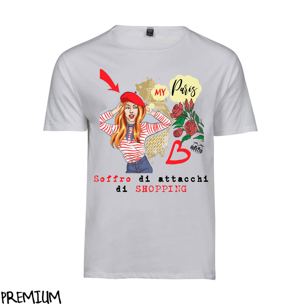 T-shirt Donna SOFFRO DI ( S17324 ) - Gufetto Brand 