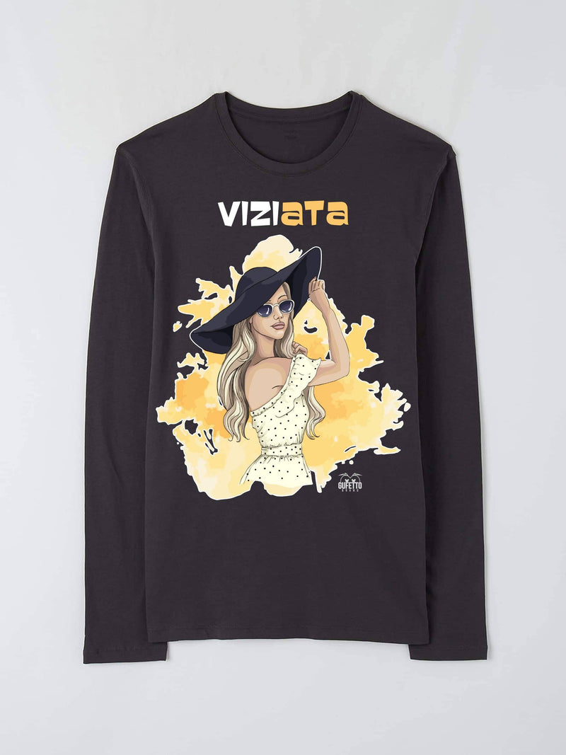 T-shirt Donna VIZIATA ( V85729 ) - Gufetto Brand 