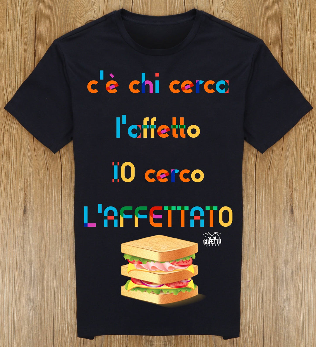 T-shirt Uomo AFFETTATO ( A5790 ) - Gufetto Brand 
