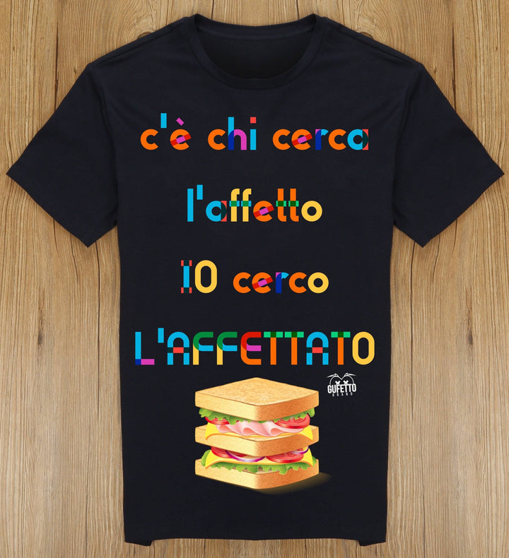 T-shirt Uomo AFFETTATO ( A5790 ) - Gufetto Brand 