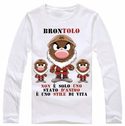 T-shirt Uomo BRONTOLO 5.0 ( B48164 ) - Gufetto Brand 