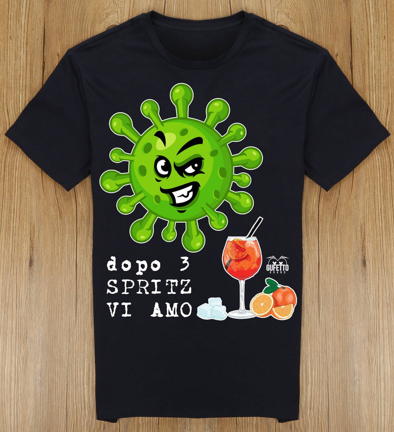 T-shirt Uomo CORONAVIRUS ( C40712 )