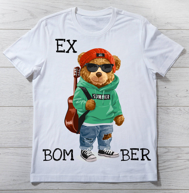 T-shirt Uomo EX BOMBER ( E8941 ) - Gufetto Brand 