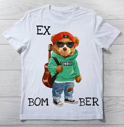 T-shirt Uomo EX BOMBER ( E8941 ) - Gufetto Brand 