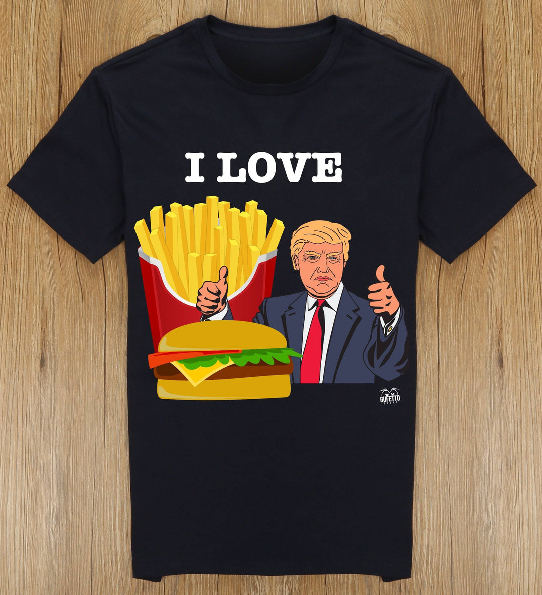 T-shirt Uomo I Love Mc ( T7206 ) - Gufetto Brand 