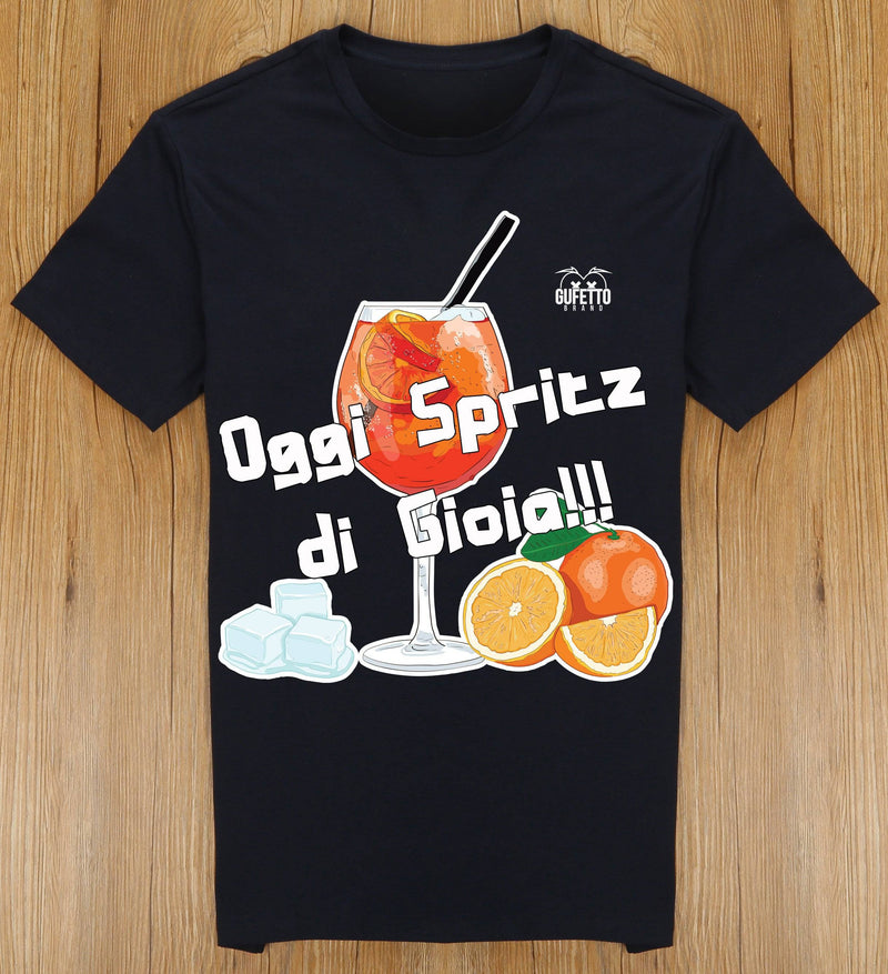 T-shirt Uomo Oggi Spritz ( V9581 ) - Gufetto Brand 