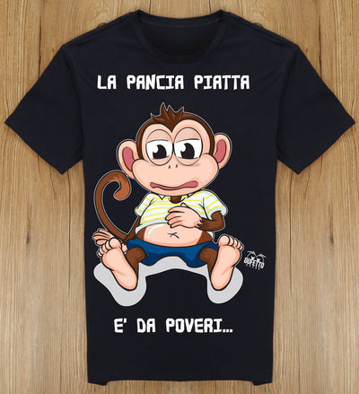 T-shirt Uomo PANCIA ( L8103 )