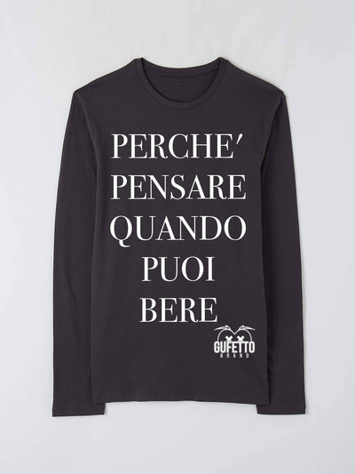 T-shirt Uomo PERCHE' ( U8315 ) - Gufetto Brand 
