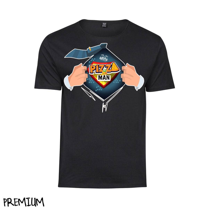 T-shirt Uomo PIZZA ( U8731 ) - Gufetto Brand 