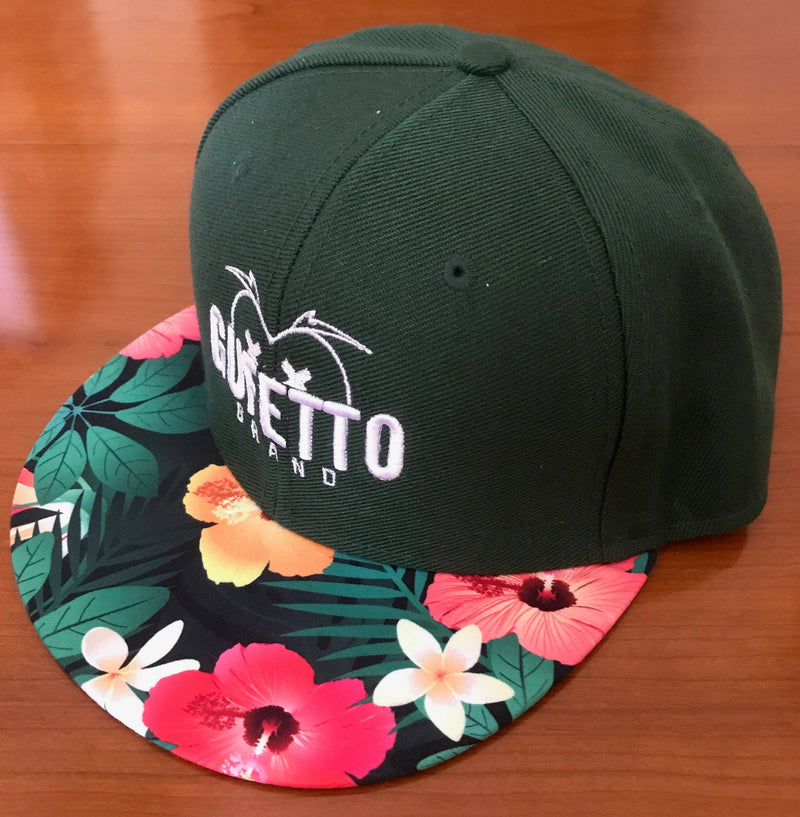 Cappello Gufetto Brand Green Flower - Gufetto Brand 