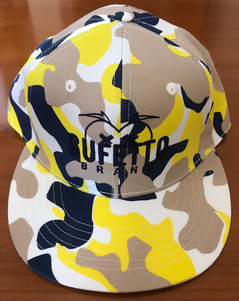 Cappello Gufetto Brand Navy Yellow - Gufetto Brand 