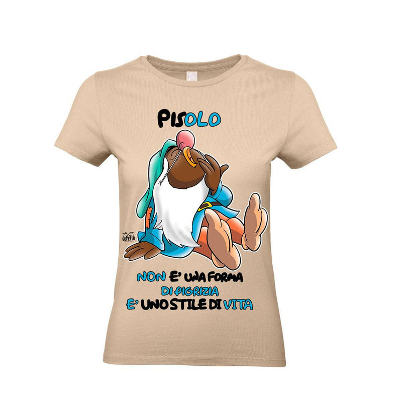 T-shirt Donna  Sand Edition Pisolo ( P4926 ) - Gufetto Brand 