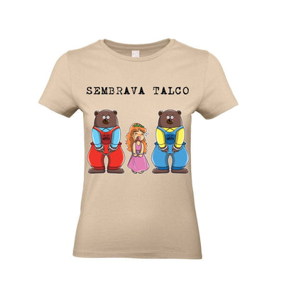 T-shirt Donna  Sand Edition Sembrava Talco ( S7310 ) - Gufetto Brand 