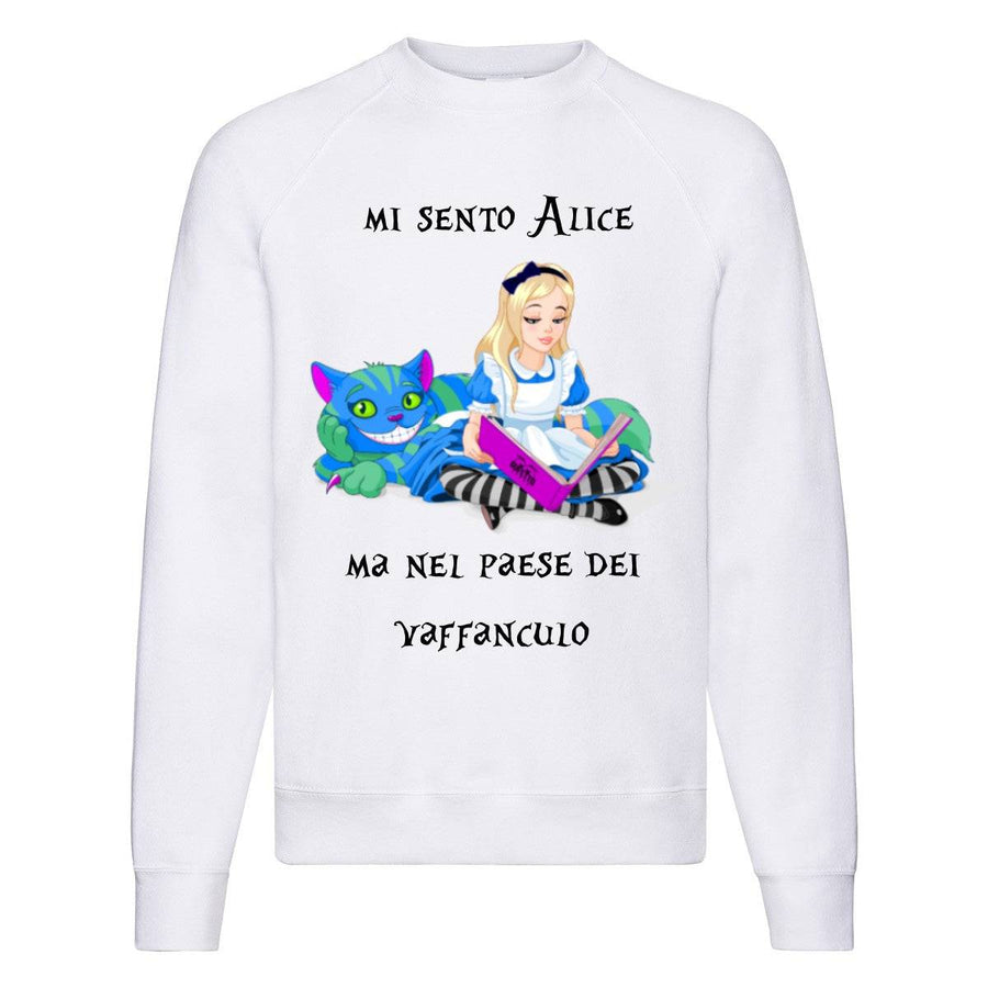 Felpa Classic Donna Alice ( A40982 ) - Gufetto Brand 