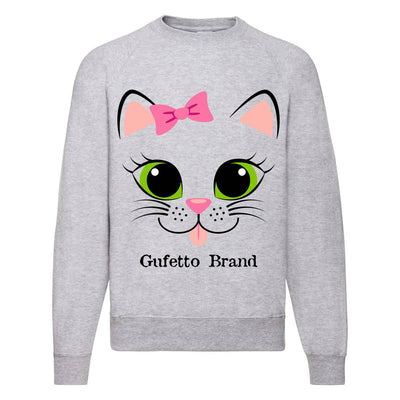 Felpa Classic Donna Gufetto Cat ( E8401 ) - Gufetto Brand 
