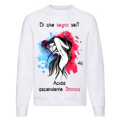 Felpa Classic Donna SEGNO ( S3297 ) - Gufetto Brand 