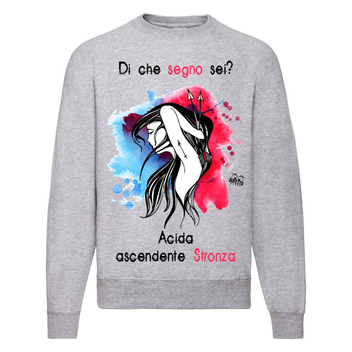 Felpa Classic Donna SEGNO ( S3297 ) - Gufetto Brand 