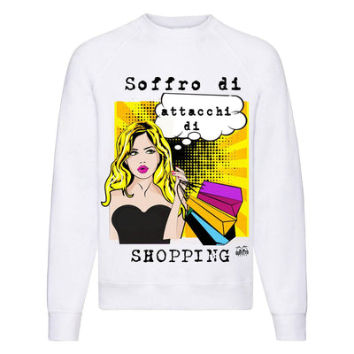Felpa Classic Donna SHOPPING ( S6431 ) - Gufetto Brand 
