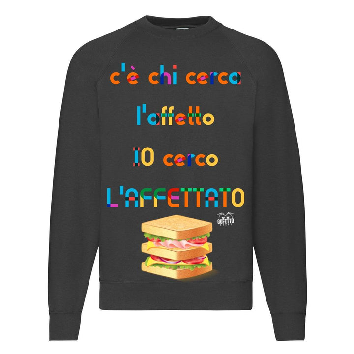 Felpa Classic  Uomo Donna AFFETTATO ( A5790 ) - Gufetto Brand 
