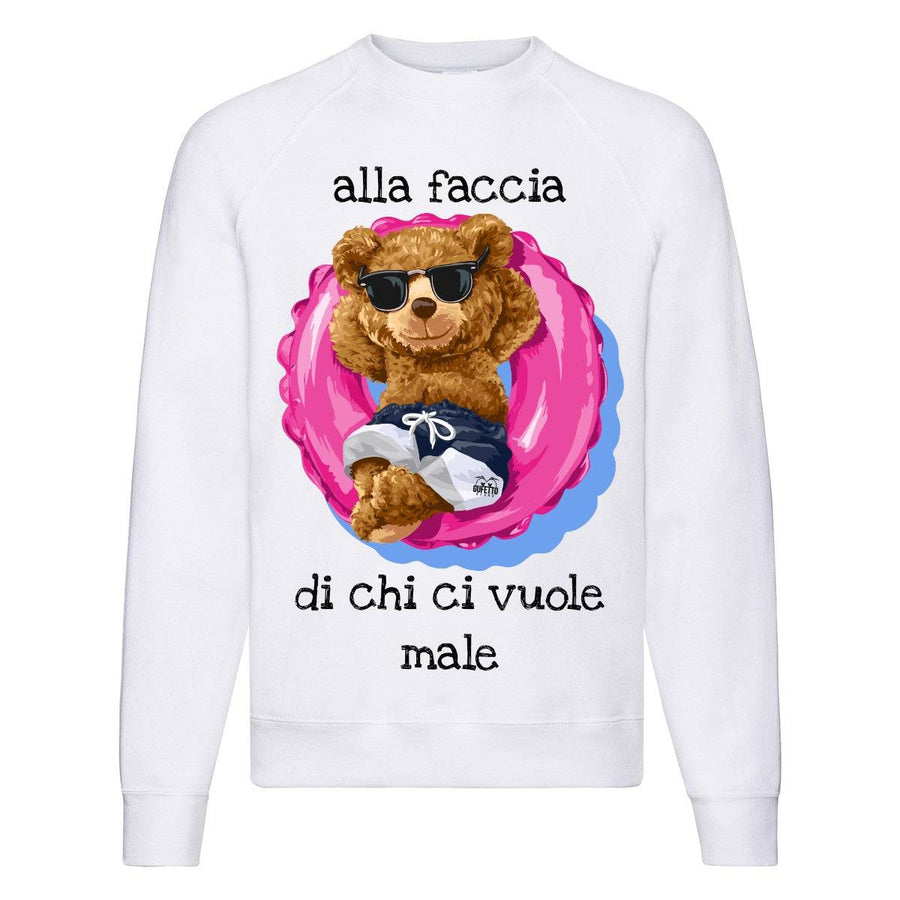 Felpa Classic  Uomo Donna Alla Faccia ( T7842 ) - Gufetto Brand 