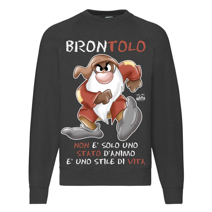 Felpa Classic  Uomo Donna BRONTOLO 4.0 ( B6290 ) - Gufetto Brand 
