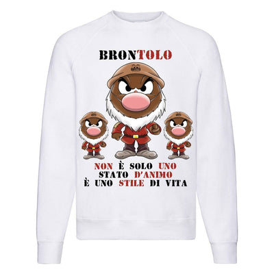 Felpa Classic  Uomo Donna BRONTOLO 5.0 ( B48164 ) - Gufetto Brand 