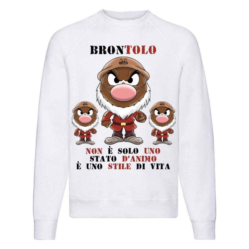 Felpa Classic  Uomo Donna BRONTOLO 5.0 ( B48164 ) - Gufetto Brand 