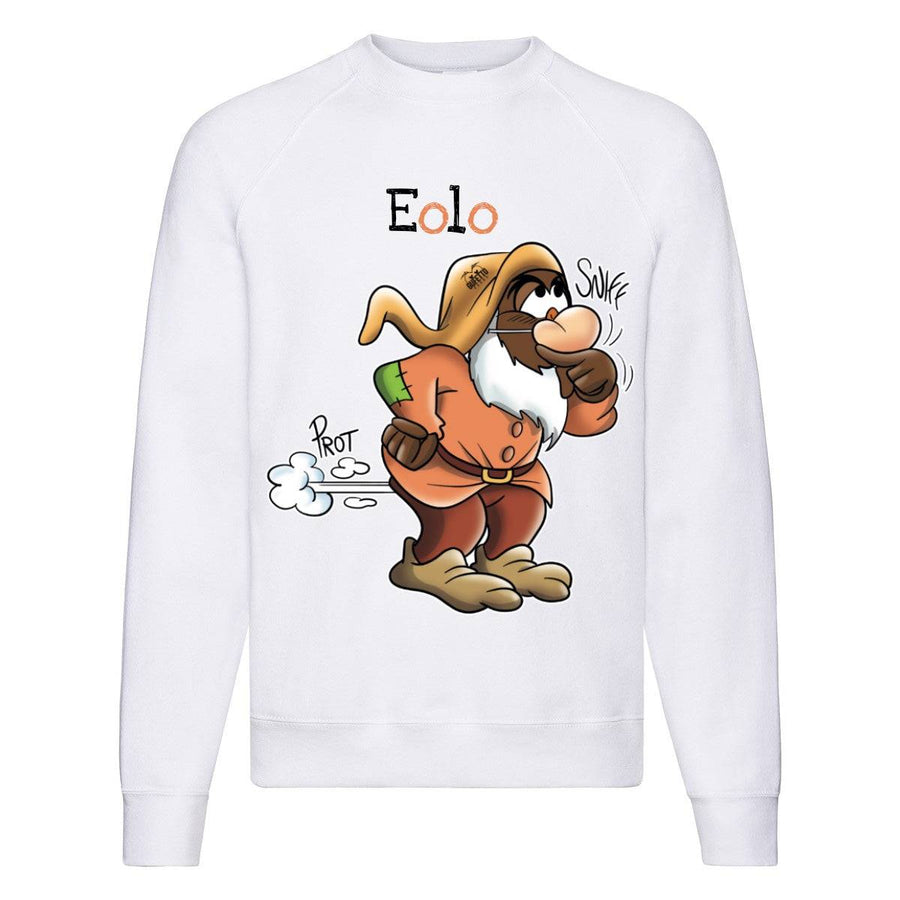 Felpa Classic  Uomo Donna Eolo ( E9832 ) - Gufetto Brand 