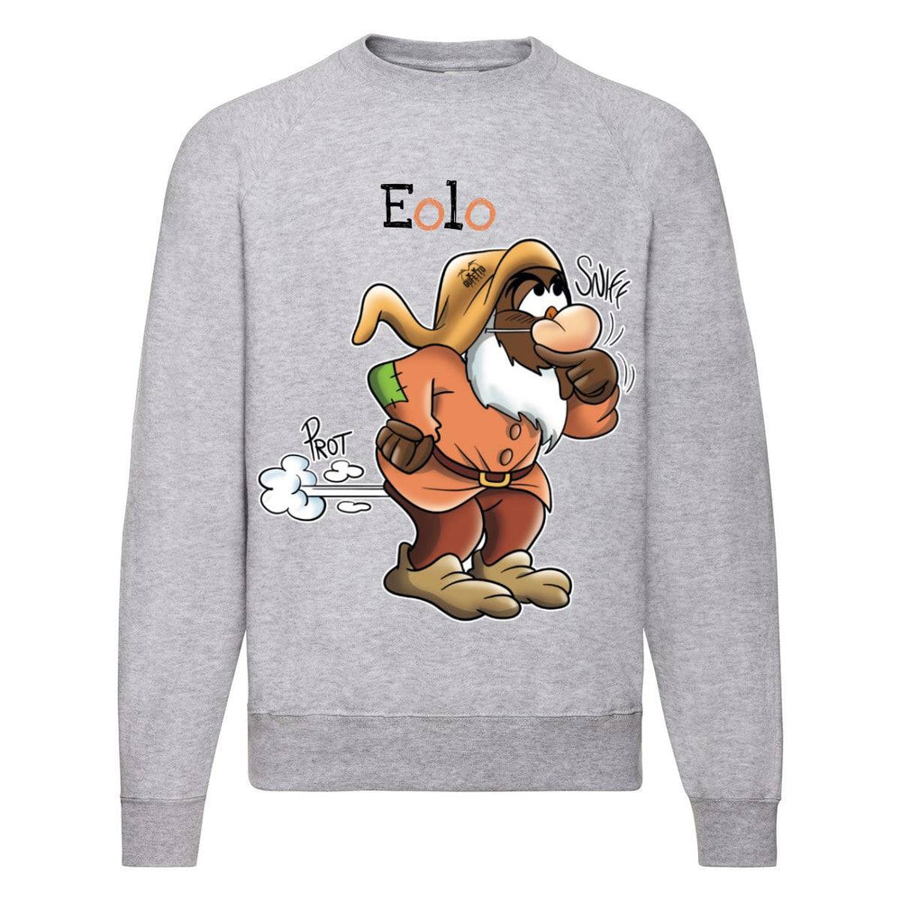 Felpa Classic  Uomo Donna Eolo ( E9832 ) - Gufetto Brand 