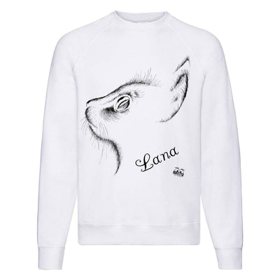 Felpa Classic  Uomo Donna LANA ( L0815 ) - Gufetto Brand 