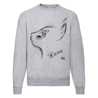 Felpa Classic  Uomo Donna LANA ( L0815 ) - Gufetto Brand 
