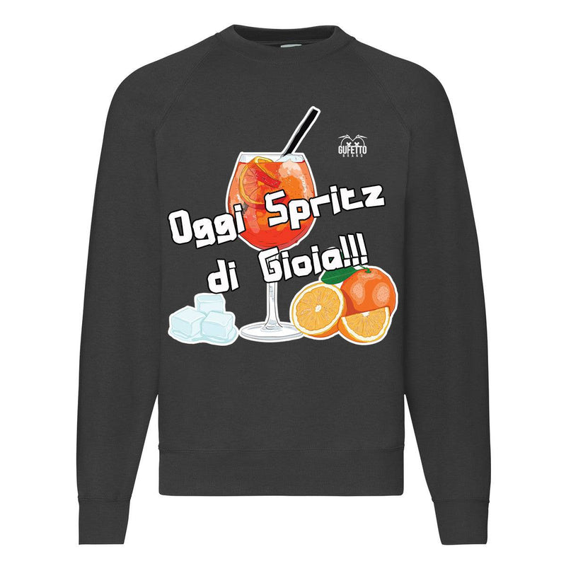 Felpa Classic  Uomo Donna Oggi Spritz ( V9581 ) - Gufetto Brand 