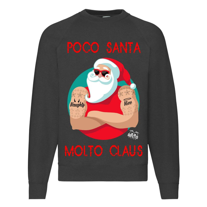 Felpa Classic  Uomo Donna SANTA ( S0823 ) - Gufetto Brand 