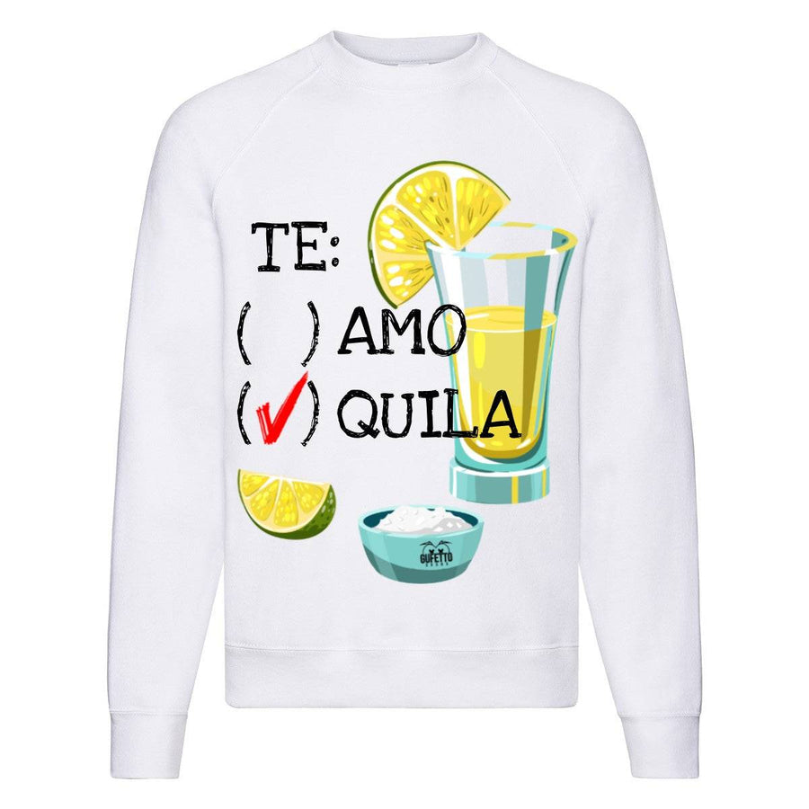 Felpa Classic  Uomo Donna TEQUILA ( T9876 ) - Gufetto Brand 