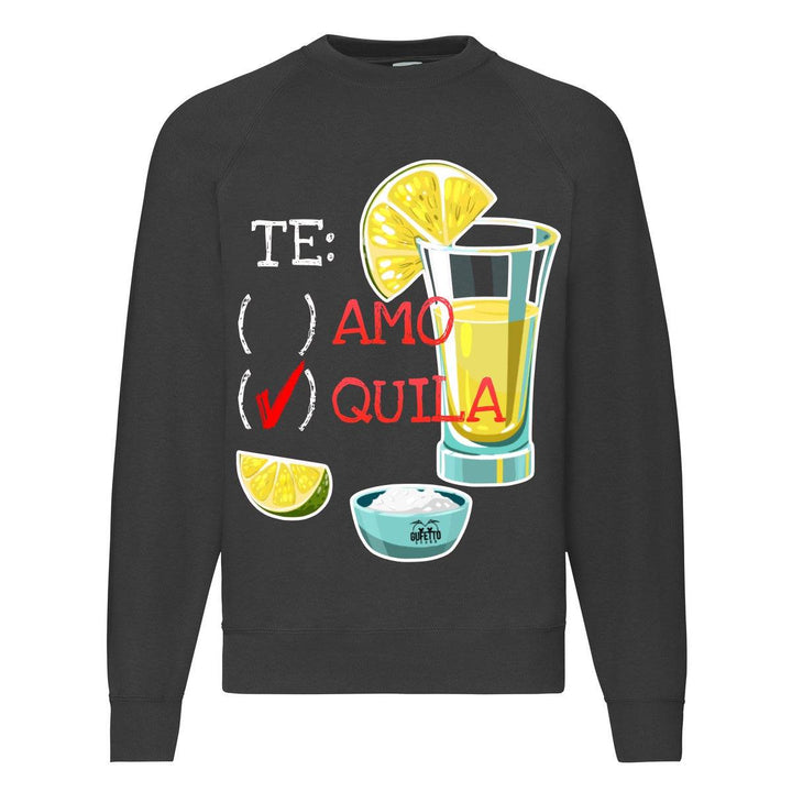 Felpa Classic  Uomo Donna TEQUILA ( T9876 ) - Gufetto Brand 
