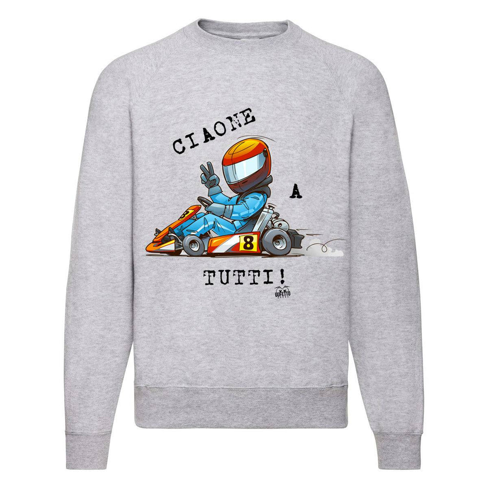 Felpa Classic Uomo CIAONE ( C9428 ) - Gufetto Brand 