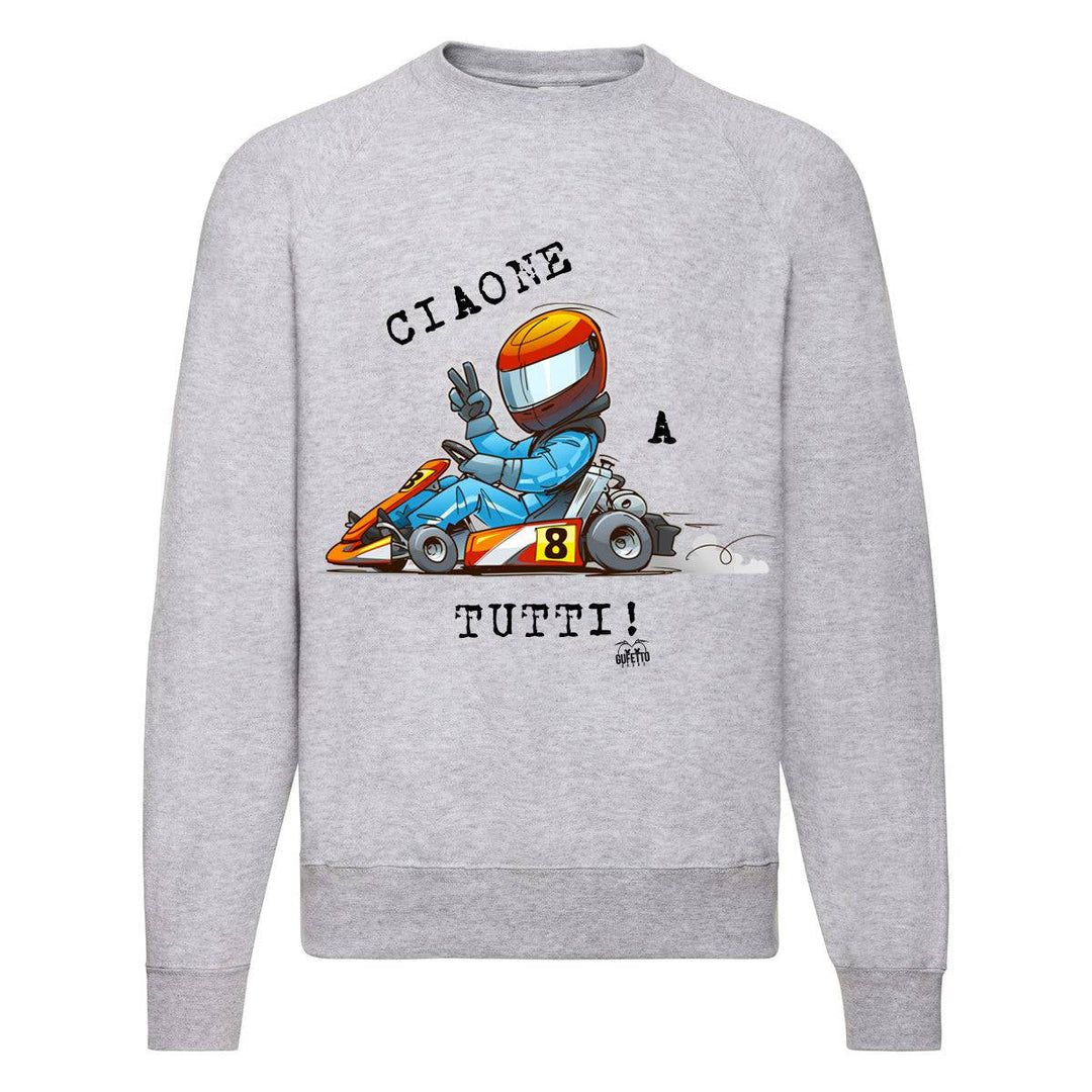 Felpa Classic Uomo CIAONE ( C9428 ) - Gufetto Brand 