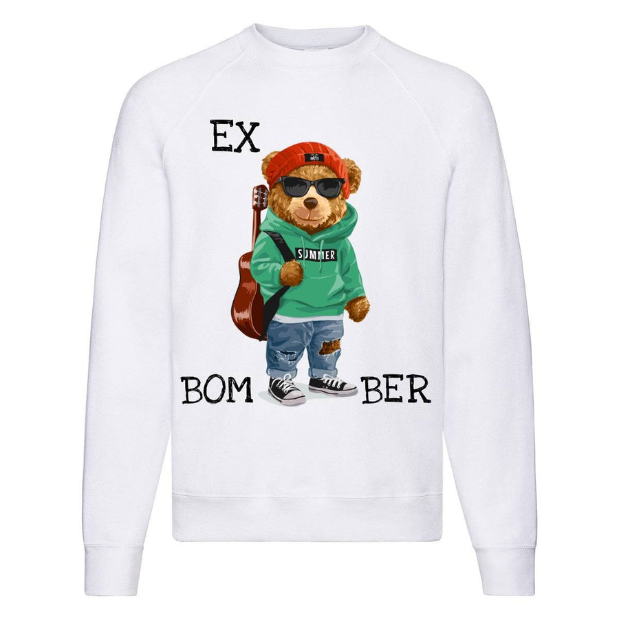 Felpa Classic Uomo EX BOMBER ( E8941 ) - Gufetto Brand 