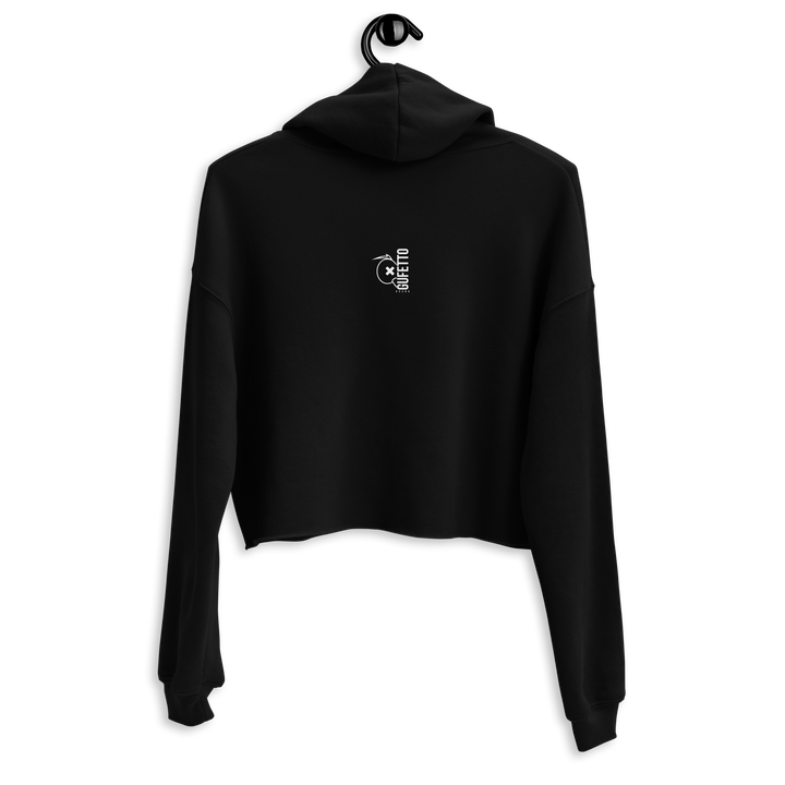 Felpa con cappuccio corta SKULL DARK - Gufetto Brand 