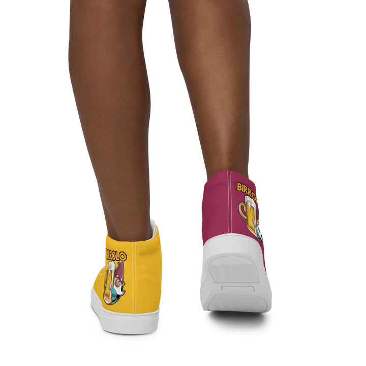 Sneakers alte in tela da donna BIRROLO NEW - Gufetto Brand 