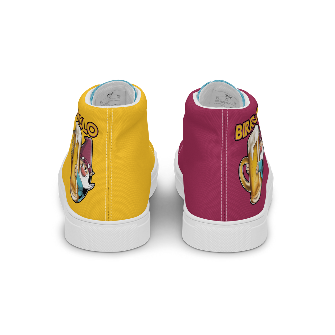Sneakers alte in tela da donna BIRROLO NEW - Gufetto Brand 