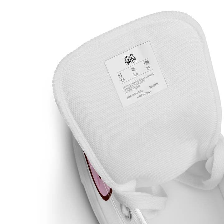 Sneakers alte in tela da donna EMOJI - Gufetto Brand 