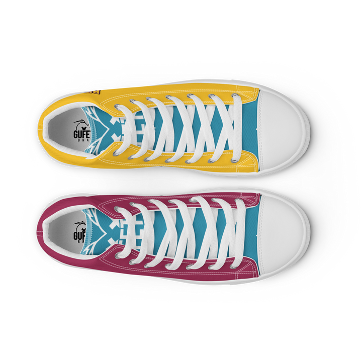 Sneakers alte in tela da donna BIRROLO NEW - Gufetto Brand 