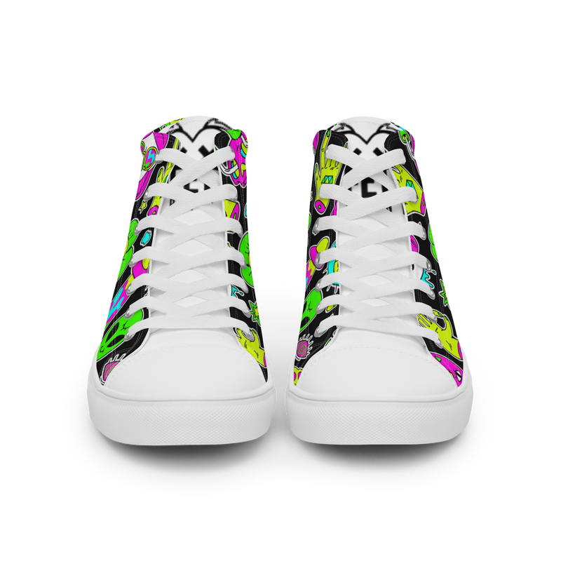 Sneakers alte in tela da donna FUN EDITION - Gufetto Brand 