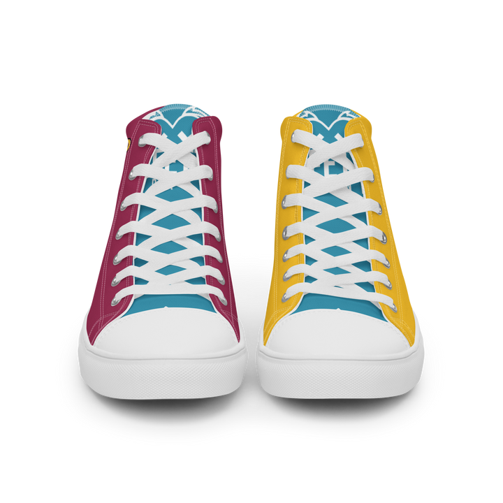 Sneakers alte in tela da donna BIRROLO NEW - Gufetto Brand 