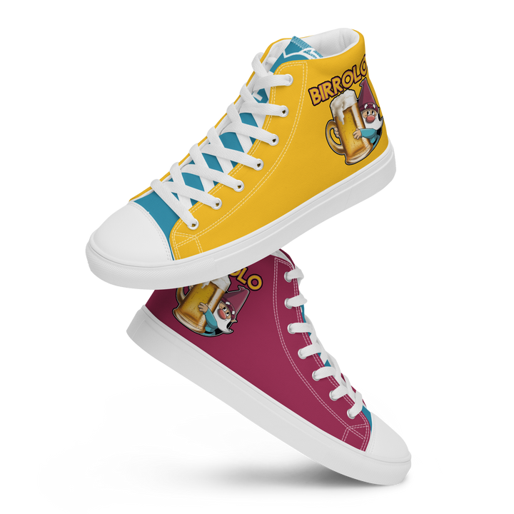 Sneakers alte in tela da donna BIRROLO NEW - Gufetto Brand 